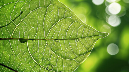Fototapeta premium green leaf background