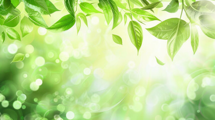 green leaf background