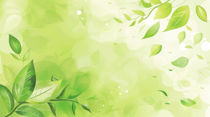green leaf background