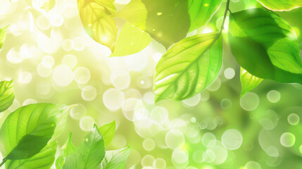 green leaf background