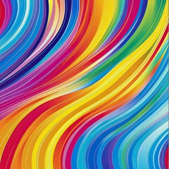 A colorful background with rainbow stripes, creating an abstract and vibrant pattern