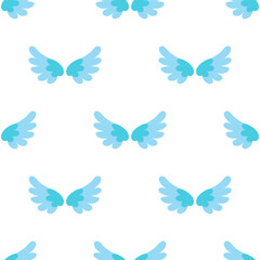 angel wings seamless pattern