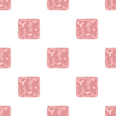 piece of ham seamless pattern