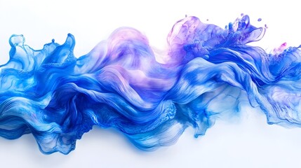 Captivating abstract digital art composition featuring a vibrant and dynamic fluid blending of vivid colors creating a mesmerizing and ethereal visual experience