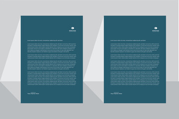 Latter Head Design Template