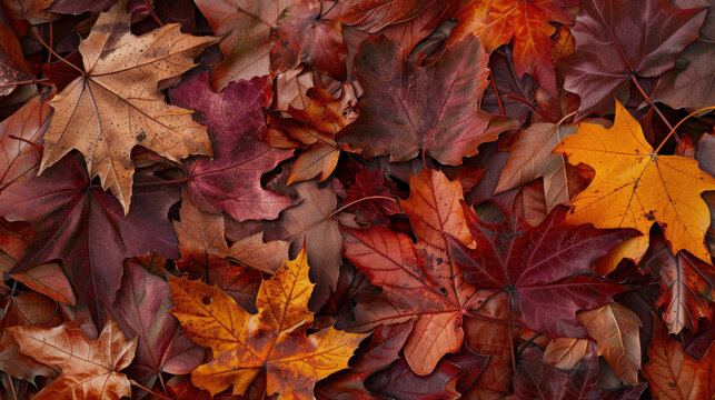 autumn leaves background