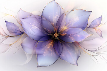 pink lily on black background