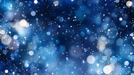 Obraz premium Tranquil blue water surface with shimmering bubbles and gentle sunlit splashes ideal for design