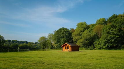 Obraz premium old house in the forest