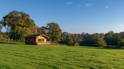 Obraz premium old house in the forest