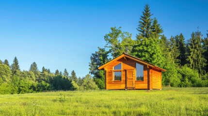 Obraz premium old house in the forest