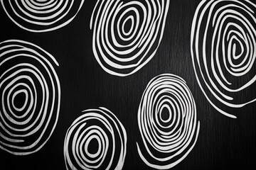 Circular pattern with concentric rings, suitable for backgrounds or textured wallpapers.
