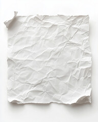 Obraz premium Textured blank paper rests unfurled on a clean surface inviting creativity