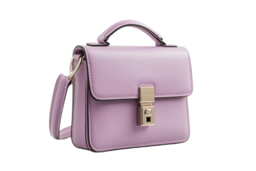  a small handbag isolated on a transparent background