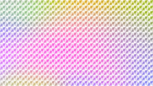 Retro Holographic Sticker Background Loop