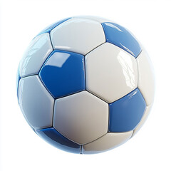 soccer ball on white background