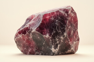 Obraz premium amethyst isolated on white background