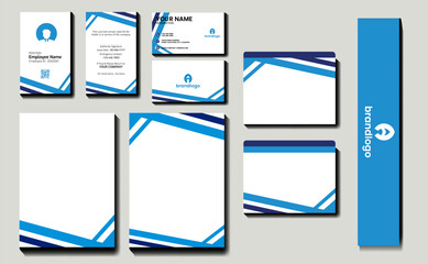 Corporate proffessional identity template set editable