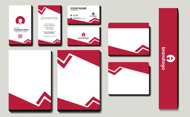 Corporate proffessional identity template set editable