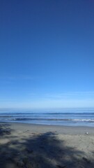 Beautiful sea and beautiful blue sky