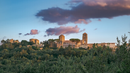 Naklejka premium Casertavecchia. Ancient Italian typical medieval village.