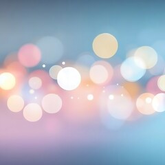Vibrant 3D colorful bokeh background image