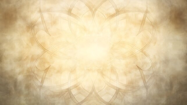 Golden abstract swirls, calming background