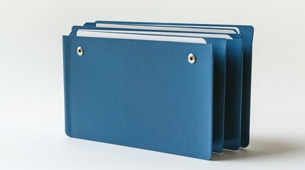A single file folder organizer isolated on a clean white surface, ideal for office or home office product marketing.