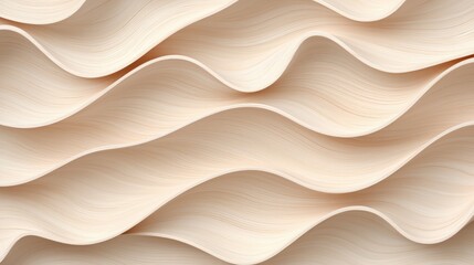 Obraz premium Beige wavy abstract background texture