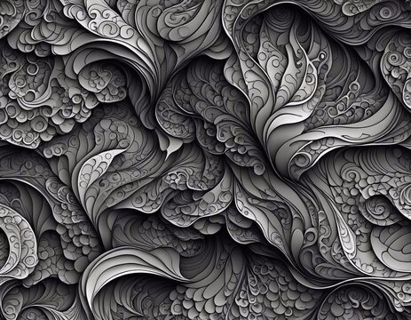 Gray patterns abstract texture background