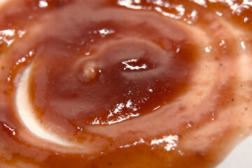 Delicious homemade tomato sauce with rich texture