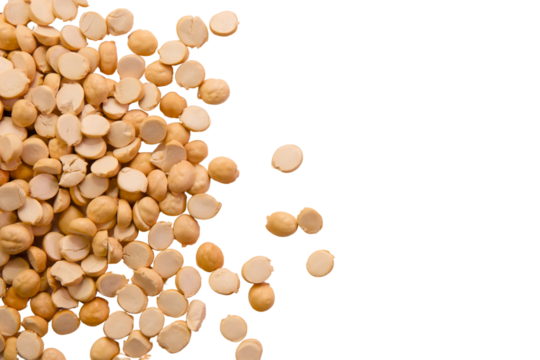 Exploring the texture and color of dried pea seeds