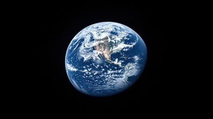 Naklejka premium Earth Planet Showing North America And Surrounding Oceans