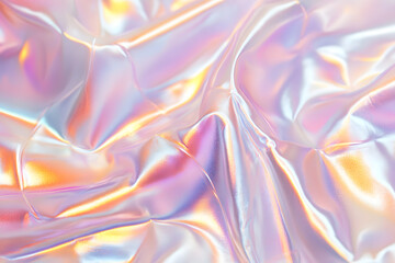 subtle holographic background in pastel tones with shimmering highlights, soft flowing gradients, ideal for branding, digital marketing, and creative visual design