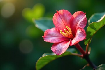 Obraz premium Delicate petals fall from Syzygium malaccense flower, flowers, floral