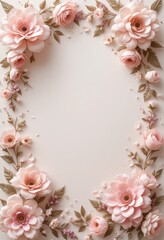 Memorial & funeral card templates paper cut