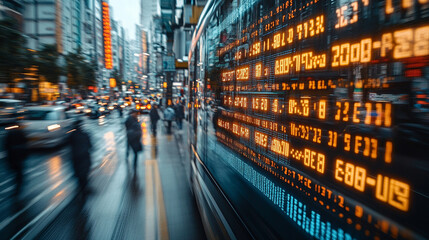 Abstract design representing AI-driven smart city governance, where artificial intelligence analyzes citizen feedback and monitors public services to create accountable urban management