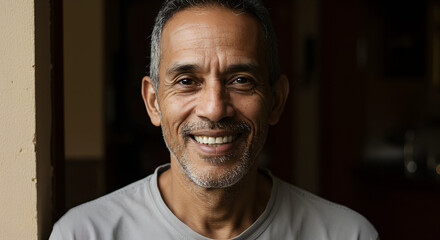 A person feeling love, showcasing the expression of connection and caring.