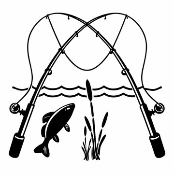 recommend clip art: fishing rod and reel
