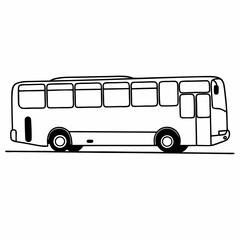 bus vector illustration