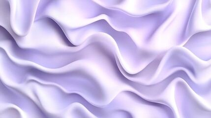 Abstract Lavender Draped Fabric Soft Waves Texture