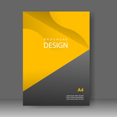 Book cover design modern technology style. Annual report. Brochure template, catalog. Simple Flyer promotion. magazine. Vector illustration