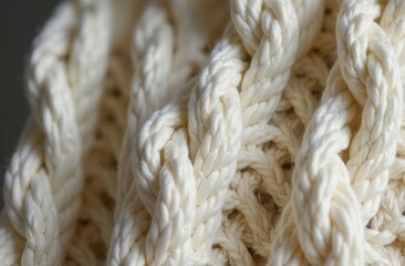 close-up of pastel colored crocheted blanket texture, cozy craft concept for handmade goods stores, knitting enthusiasts