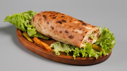 Doner kebab isolated 