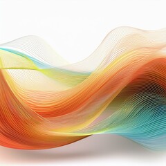 wavy lines on white backdrop with thin abstract stripes graphic resource background banner

