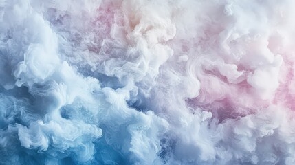 Fototapeta premium Ethereal Cloudscape: Dreamy Abstract Background with Soft Pastel Colors