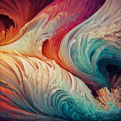 abstract fractal background