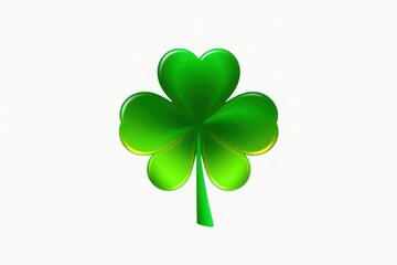 Bright green shamrock clovers thrive as a symbol of St. Patrick's Day, reflecting themes of luck, nature, and festivity, perfect for the season's celebrations
