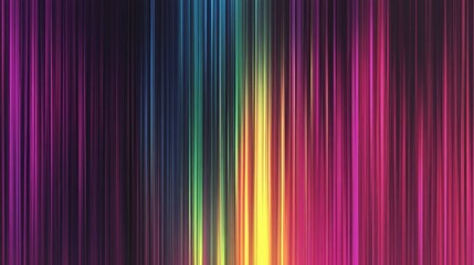 Digital glitch effect with vibrant RGB color distortions