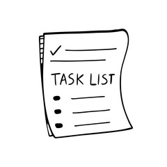 task list illustration
